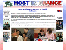 Tablet Screenshot of host-in-france.com